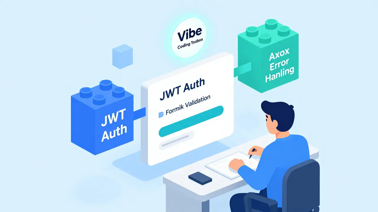 Reusable Prompt Snippets for Common App Features in Vibe Coding