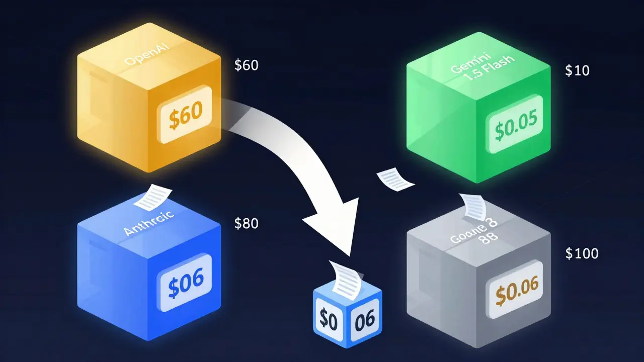 Comparing LLM Provider Prices: OpenAI, Anthropic, Google, and More in 2026