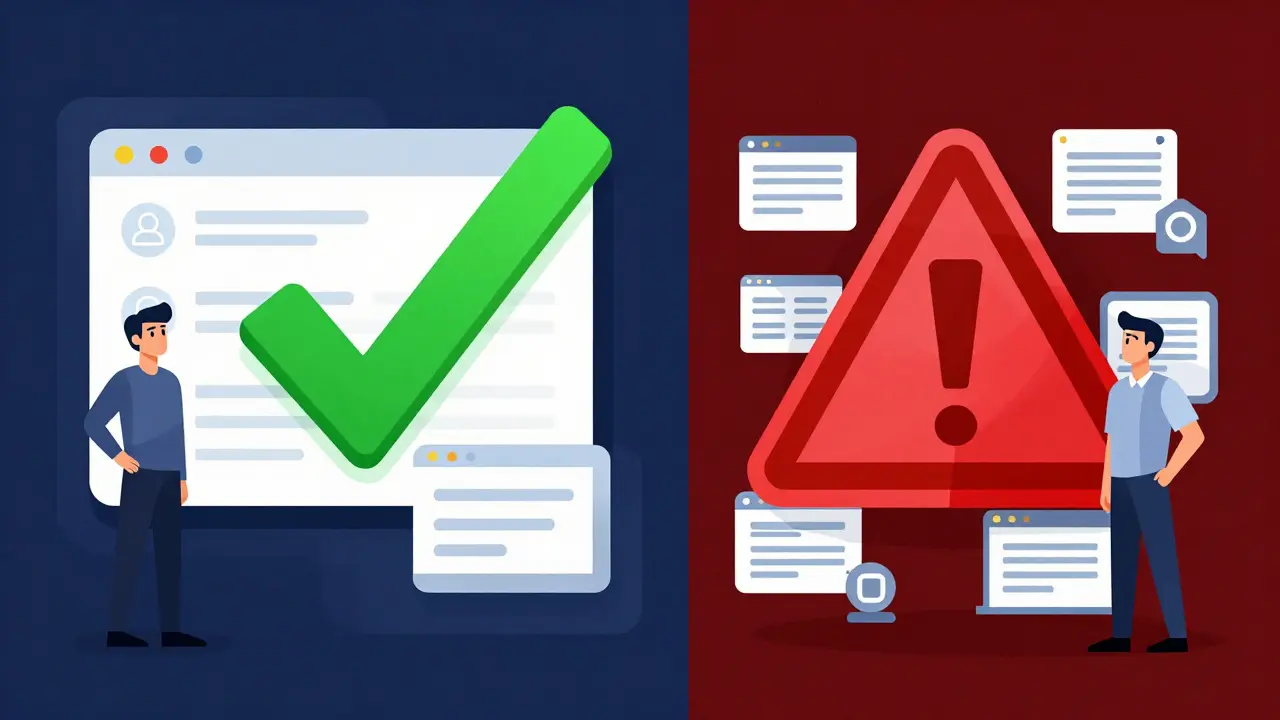 Comparison of safe vs risky AI automation tasks