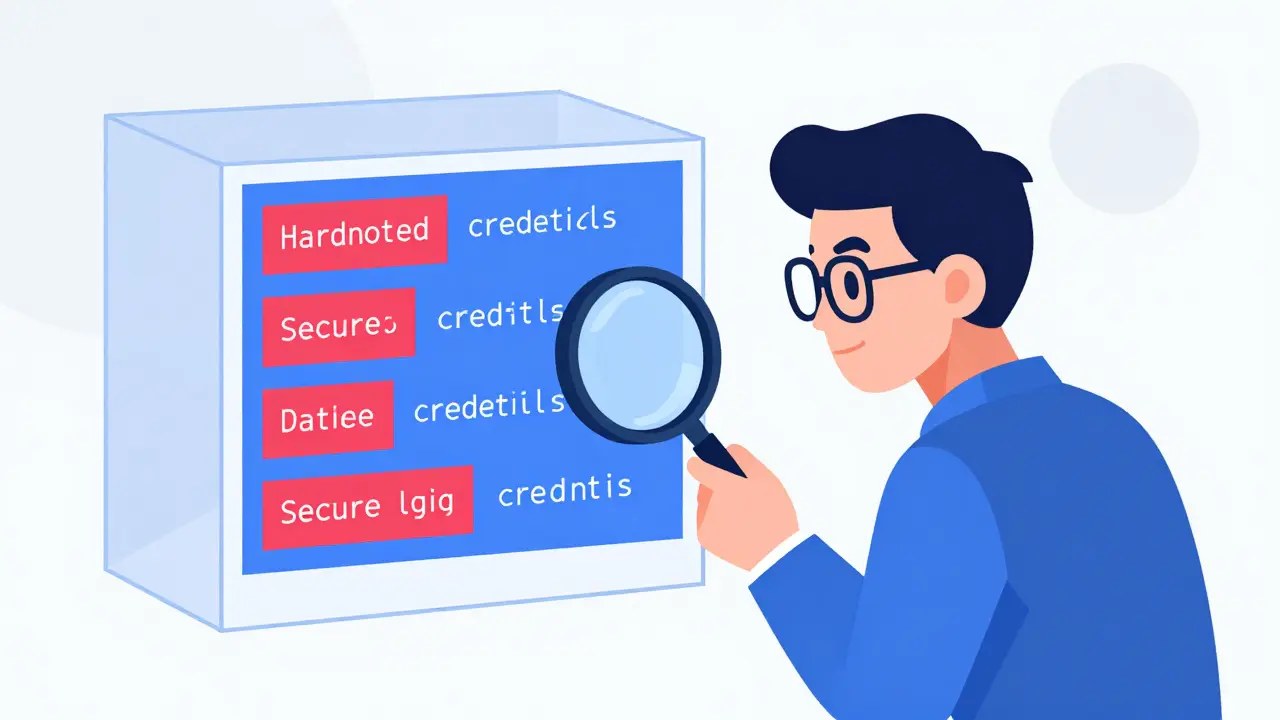 Developer reviewing AI code for security vulnerabilities