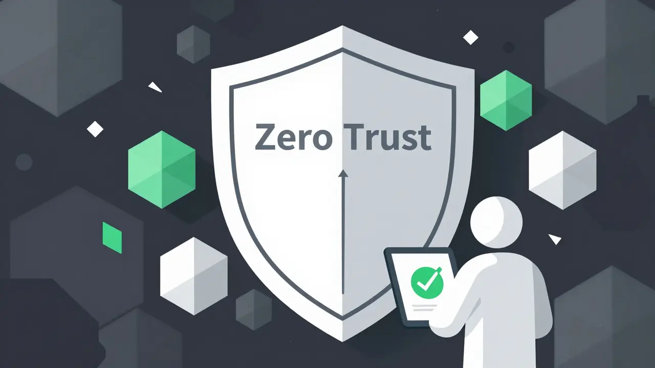 Geometric security shield blocking data exfiltration and protecting corporate network