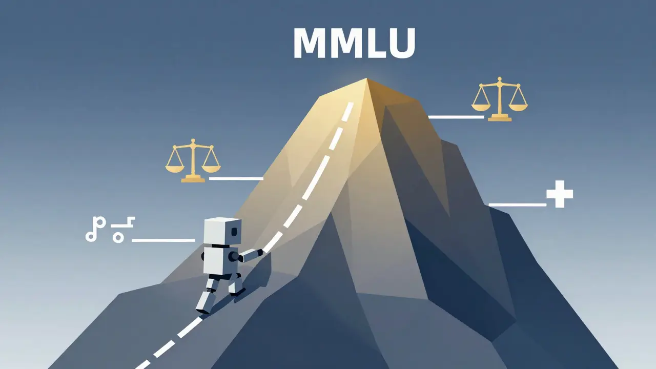 MMLU for Large Language Models: What It Measures and What It Misses