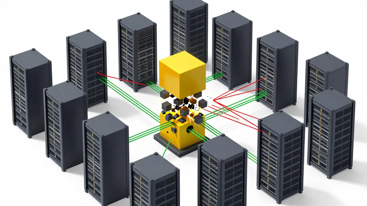 Server cluster halted by a single GPU hardware failure