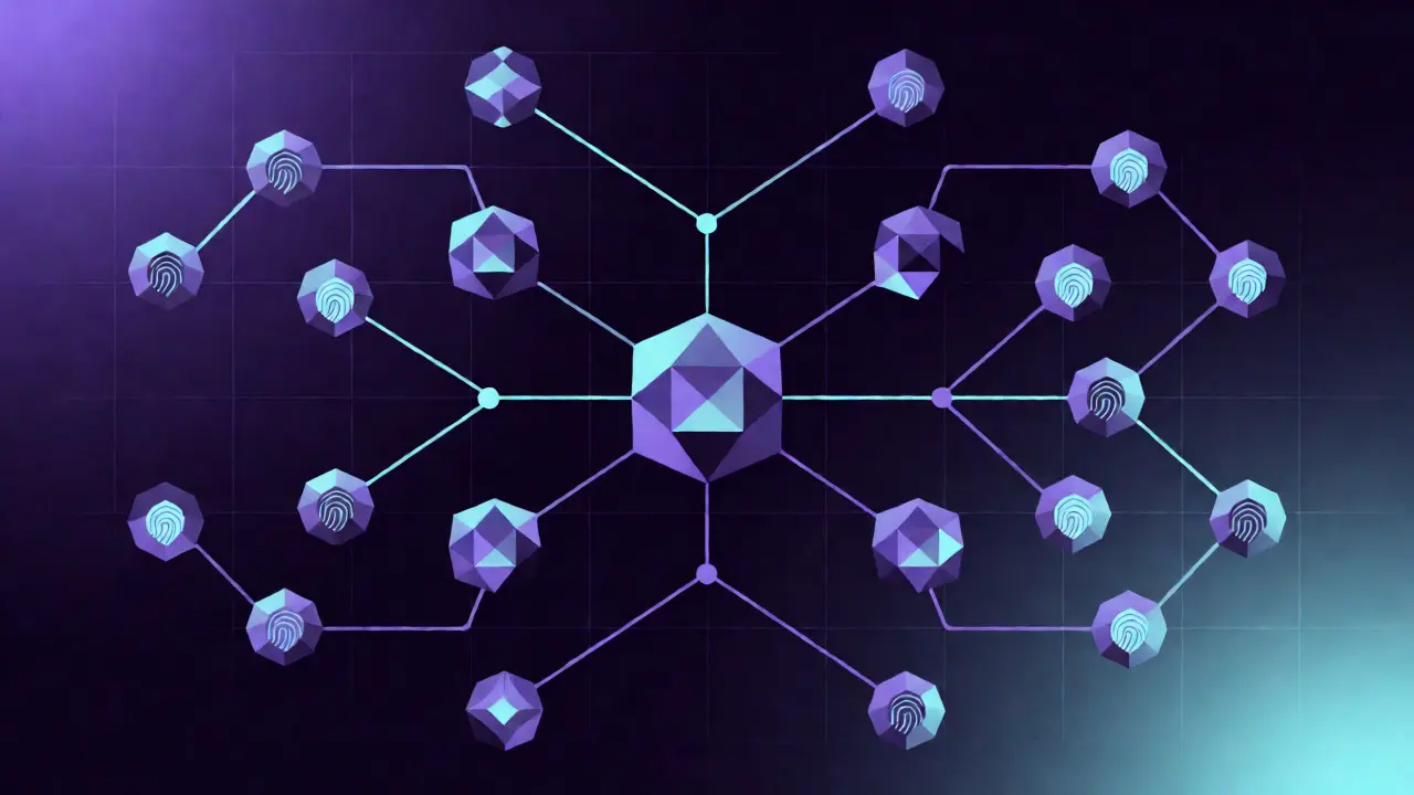 Abstract visualization of code provenance and digital lineage tracking